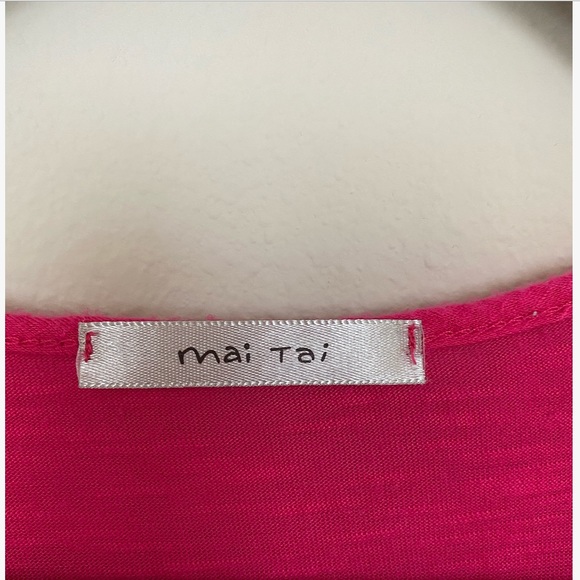 Mai Tai Pink Print Top - Picture 3 of 3